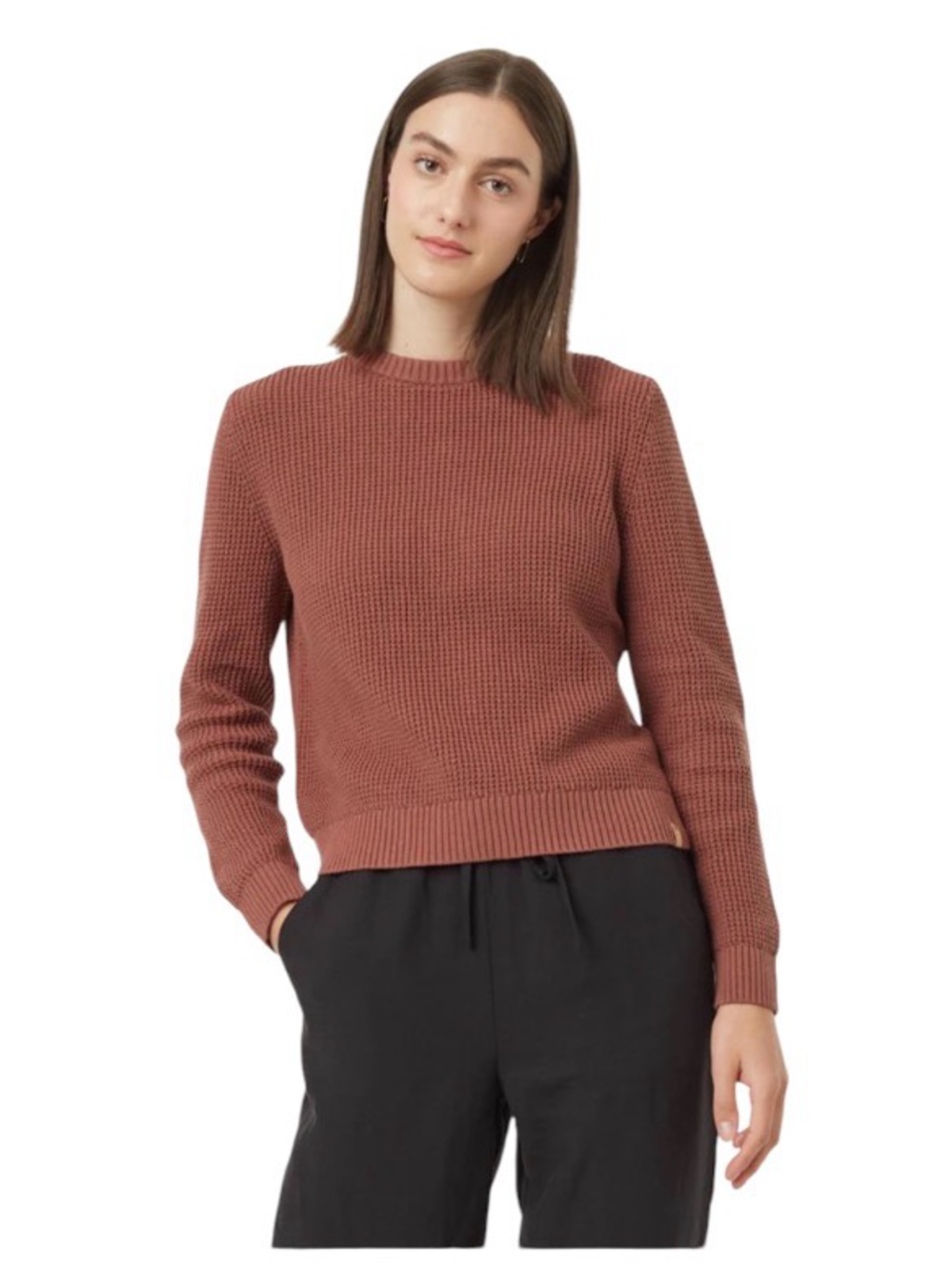 tentree Women's Crewneck Sweater - Mulberry Size XL